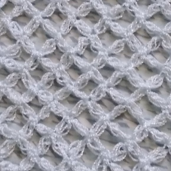 Handmade Crochet Baby Blue Vest w/ Green Ribbon - Picture 8 of 8